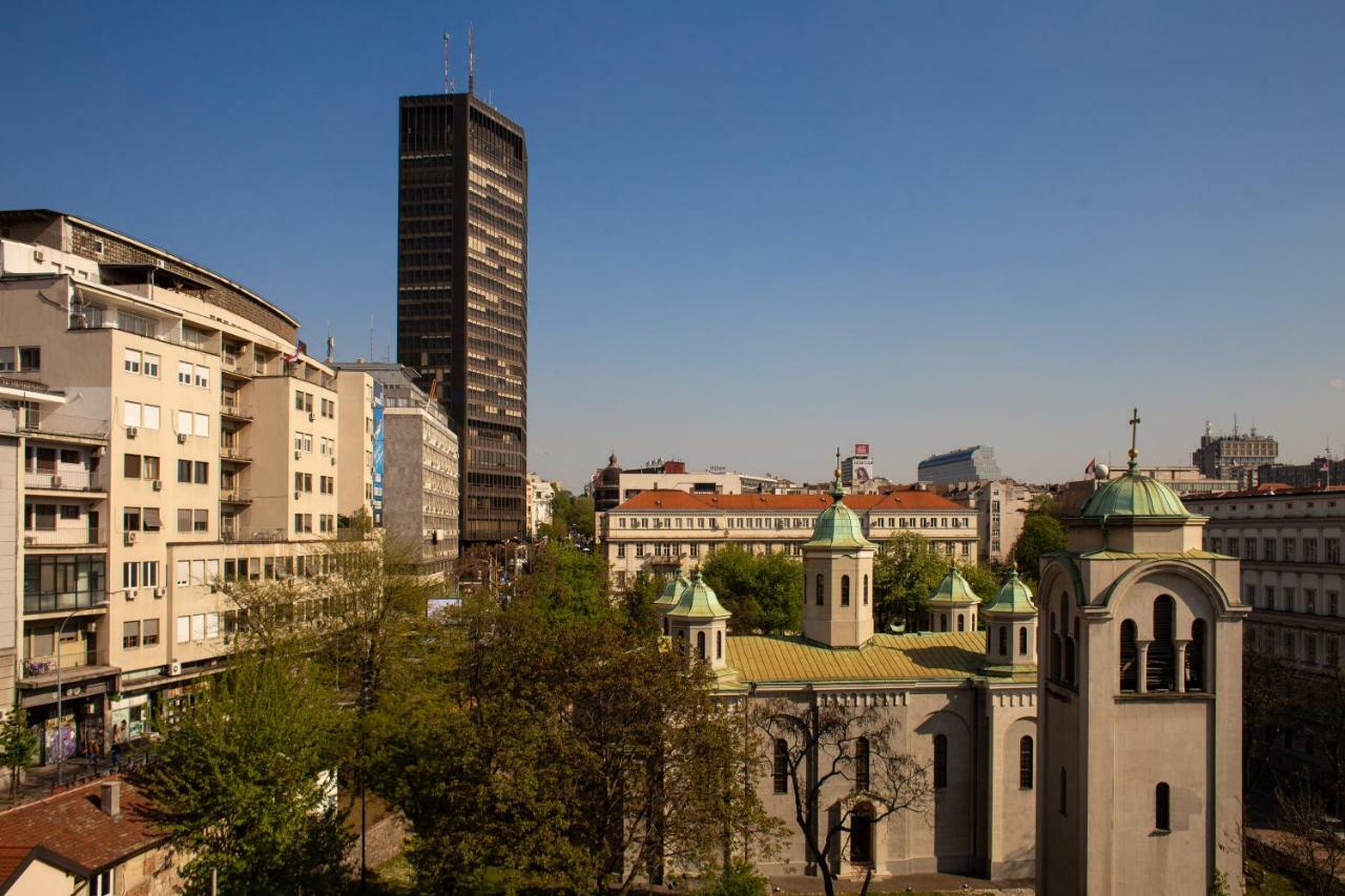 City Place Apartments Belgrade Luaran gambar